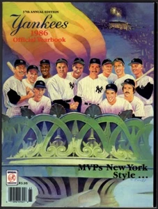 NY Yankees 1986 Official Yearbook, 37th Annual, nice one! - Picture 1 of 1