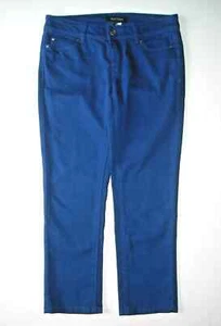 White House Black Market Blanc Blue Stretch Slim Cropped Leg Jeans Size 00 NWT - Picture 1 of 2