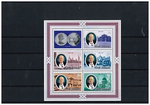 COOK 1974 - 100° ANNIVERSARIO NASCITA WINSTON CHURCHILL foglietto nuovo MNH - Foto 1 di 1