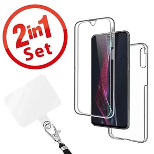 Full TPU Case Handy Hülle 360 Grad Voll Schutz Hülle Handy Tasche Cover Klar - Bild 1 von 8