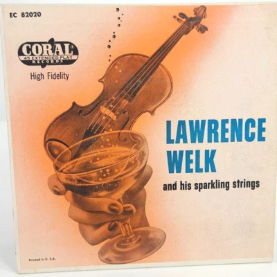 Lawrence Welk & His Sparkling Strings Coral Extended Play Album EC-82020/82030 - Image 1 of 4