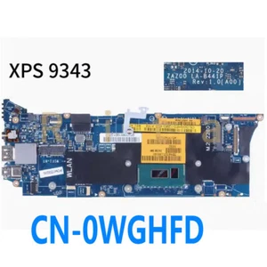FOR DELL XPS 13 9343 Laptop Motherboard i5-5300U ZAZ00 LA-B441P CN-0WGHFD WGHFD - Picture 1 of 4