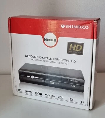 Decoder Digitale Terrestre Shinelco HD DT38HD - Immagine 1 di 4