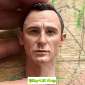 1/6 Male Daniel Craig James Bond Head Sculpt For 12"soldier Figure body Toy - Picture 1 of 3