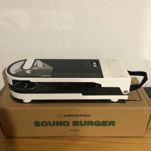 Audio-Technica AT-SB727 White SOUND BURGER Record Player Turntable Audio New - Picture 1 of 1
