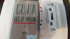 LED ZEPPELIN CODA Swan Song 90051 4 Cassette Tape EX - Picture 1 of 4