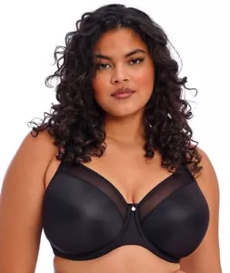 intimo Bra Smooth Women Bra Black Size 46D AU 24D Underwired Everyday T-Shirt - Picture 1 of 13