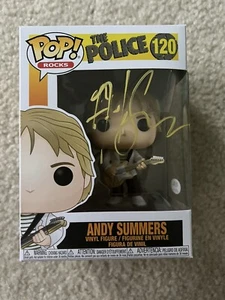 ANDY SUMMERS signed THE POLICE Band autographed #120 Funko Pop Guitarist Psa - Picture 1 of 6