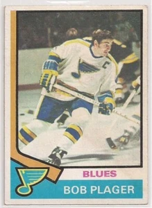 1974-75 Topps - #107 Bob Plager - Picture 1 of 2
