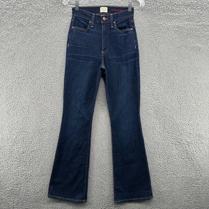 AO.LA Alice and Oliva Jeans Womens 25 Blue High Rise Flared Bells Bottom Jeans - Picture 1 of 13