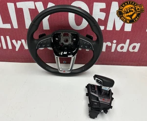2020-2024 AUDI A4 A5 S4 S5 HEATED STEERING WHEEL W/ SHIFTER KNOB OEM 22 kmi 2024 - Bild 1 von 23