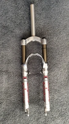 2001 Marzocchi Bomber Z.3 Silver Disc or Rim 100mm - Image 1 of 4