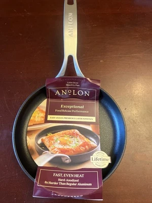 Mini sartén/sartén antiadherente anodizada dura Anolon 6,25" Foto 1 de 2