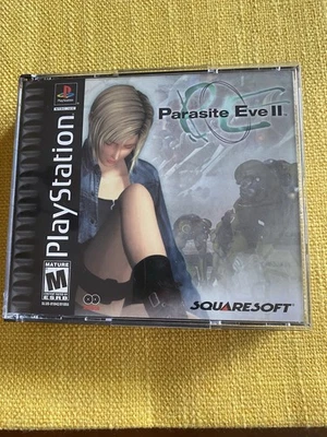 PS1 SONY PLAYSTATION  PARASITE EVE II  registration card .  Good Condition . - Image 1 of 4