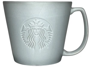 Große graue Starbucks Sirene Logo Kaffeebecher 20 oz geprägte Tasse Sammler Venti - Bild 1 von 15