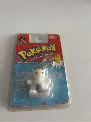 Pokémon MEWTWO Nintendo Llavero Iluminado Hasbro Tiger Electronics 1999 De Colección Foto 1 de 4