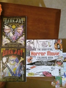 Lot Of 3 Horror Coloring Books - Bild 1 von 16