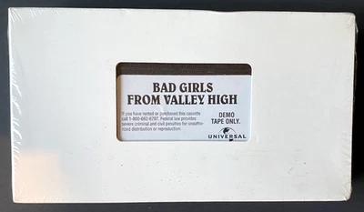 SEALED Bad Girls From Valley High 2005 DEMO VHS Screener Watermark NEVER ISSUED - Image 1 of 2