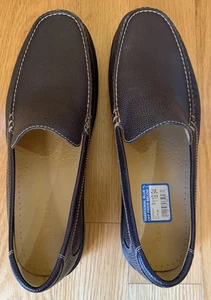 Cole Haan Braun Slipper Leder Halbschuhe Schuhe Herren Größe 11,5 M - Bild 1 von 9
