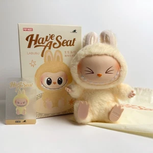 *SISI* Authentic Have a Seat Labubu Pop Mart The Monsters Plush Open Box New - Picture 1 of 14