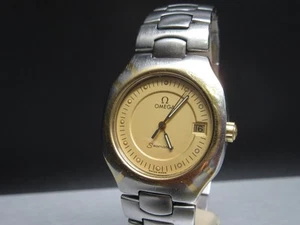 G700 Luxury " OMEGA Seamaster Polaris " 18 Karat Gold And Steel Watch ⭐⭐ - Picture 1 of 21