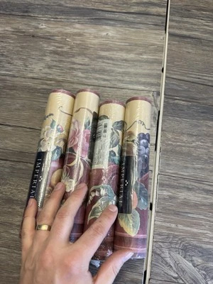 Rolos de papel de parede Imperial Wallcoverings pés quadrados x 5 floral 40926100 4 rolos - Imagem 1 de 4