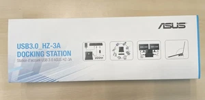 ASUS USB 3.0 HZ-3A Docking Station – NEU & OVP – EAN: 4716659858412 - Afbeelding 1 van 4
