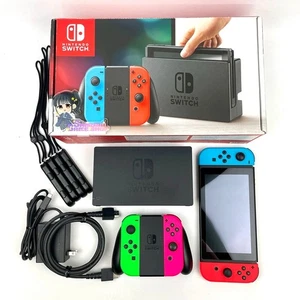 Consola Nintendo Switch HAC-001 Serie Baja Todos los Accesorios Seleccionables Envío 1 Día - Imagen 1 de 14