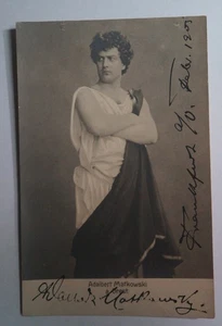 Photo Dédicacé ADALBERT MATKOWSKI Acteur Opéra - Picture 1 of 7