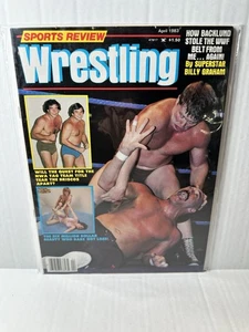 Sports Review Wrestling April 1983 Magazine Bob Backlund Billy Graham WWF - Bild 1 von 5