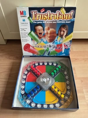 Frustration 2000 Boxed Board Game Pop-O-Matic, MB Games, Complete - Image 1 of 4