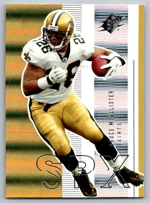 2005 SPx Deuce McAllister New Orleans Saints #58 - Image 1 of 2