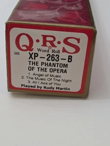 QRS Word Roll - The Phantom of the Opera - XP-263-B Player Piano Roll - 3 Songs - Picture 1 of 3