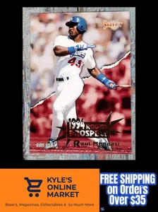 Raul Mondesi Los Angeles Dodgers Score Select 1994 Rookie Prospect #183 - Picture 1 of 5