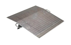 Placa de muelle para camión de mano Vestil A-3030, aluminio, 500 lb, 30" L, 30" W, 1/4" de grosor - Imagen 1 de 1