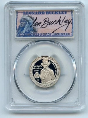 2025-S Juliette Gordon Low PCGS PR70DCAM 25c Len Buckley First Strike 🇺🇸💯✨ - Image 1 of 4