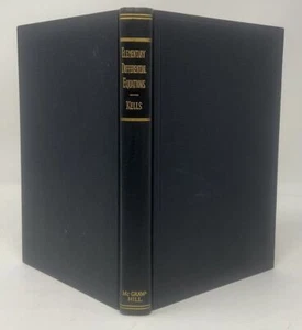 electrical engineering. Elementary Differential Equations by Lyman M. Kells E7 - Imagen 1 de 13