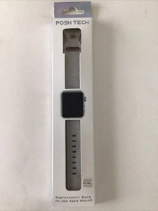 posh tech genuine leather Apple watch band new - Picture 1 of 8
