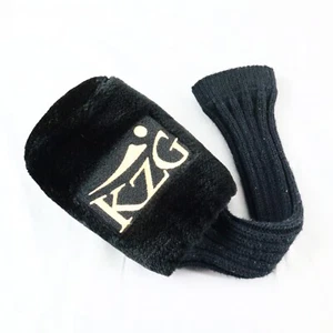 KZG Driver Club Head Cover 1 Plush Barrel and Sock Embroidered - Picture 1 of 7