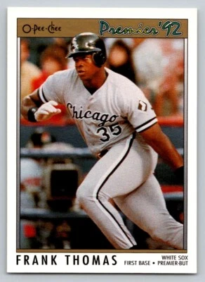 1992 O-Pee-Chee Premier #59 Frank Thomas - Image 1 of 2