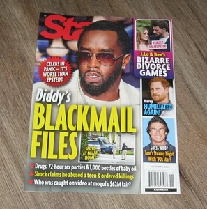 STAR 2024 magazine Sean Combs P DIDDY Pamela Anderson ALICIA KEYS Jennifer Lopez - Picture 1 of 3