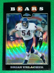 2008 Topps Chrome REFRACTOR #TC115 Brian Urlacher HOF Chicago Bears - Picture 1 of 3