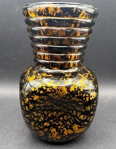 Murano Italien Modernismus Designer Kunst Glas Vase - 5" hoch - Bild 1 von 8