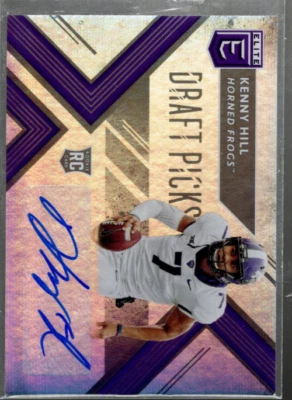 B0495- 2018 Elite Draft Picks Draft Picks Autographs #265 Kenny Hill Auto - Image 1 of 2
