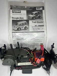 Vintage Kyosho Wheelie Trail Blaster With Original Manual And Novak Rooster - Picture 1 of 21