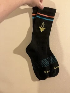 Bombas Bee Better Toddler Youth Black Crew Socks Sz Small - Picture 1 of 9