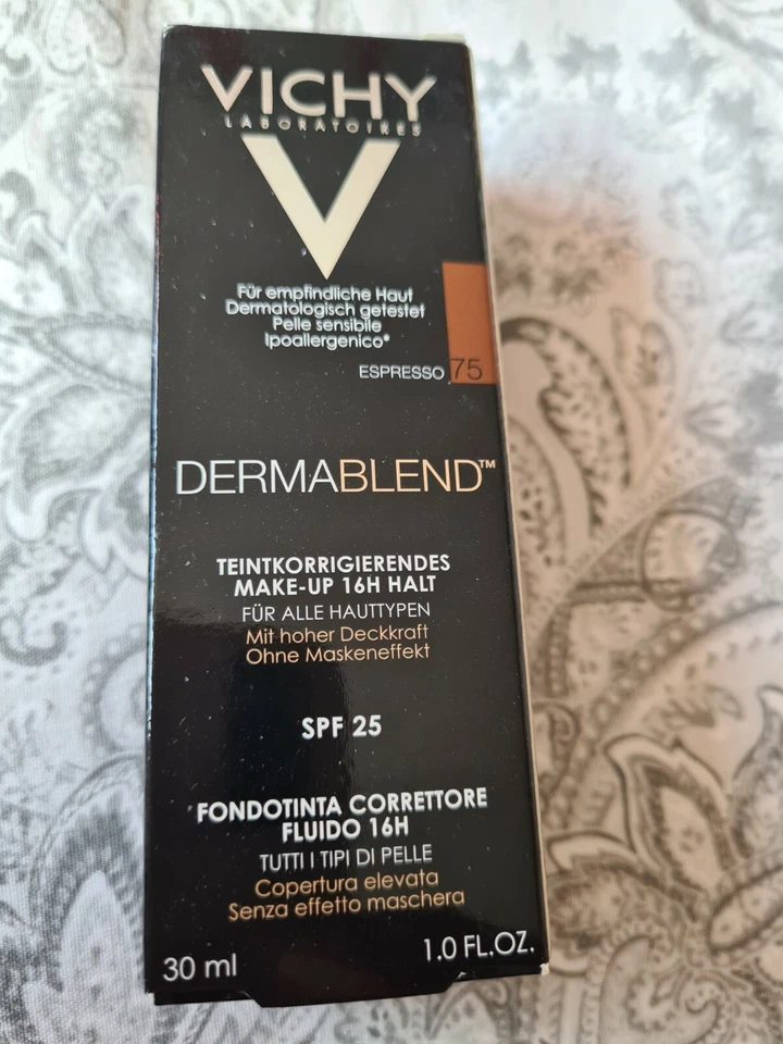 75 ESPRESSO Vichy Dermablend Fluid Corrective Foundation 16H SPF 25 - Image 1 of 1