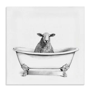 Stupell Industries White Framed Wall Art ab-079, 30x30, Gallery Wrapped Canvas - Picture 1 of 7