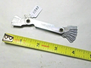 Thread Gage, Machinists THREADIT Vintage Thread Gauge, 10 to 40 TPI, Germany - Picture 1 of 3