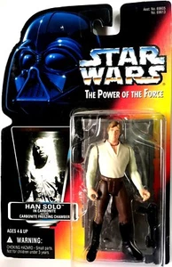 Star Wars El Poder de la Fuerza Han Solo en Carbonita con Cámara de Congelación 3.75" - Imagen 1 de 2